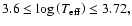 $3.6\le \log\left(T_{\rm {eff}}\right)\le 3.72,$