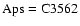 $\rm Aps=C3562$