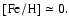 $\rm {\left[Fe/H\right]}\simeq 0.$