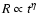 $R \propto
t^\eta$
