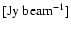 $[{\rm Jy~beam}^{-1}]$