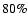 $80\%$