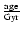 ${\rm\frac{age}{Gyr}}$