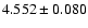 $4.552\pm 0.080$