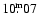 ${10\fm07}$