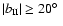 $\vert b_{\rm II}\vert\geq 20\hbox{$^\circ$ }$