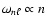 $\omega_{n\ell}\propto n$