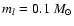 $m_l=0.1~M_\odot$