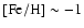 $\rm [Fe/H] \sim -1$