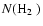 $N(\mbox{H$_2$ })$