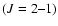 $(J=2\mbox{--}1)$