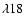 $\lambda 18$