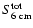 $S^{\rm tot}_{6~\rm cm}$