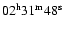 $\rm02^h31^m48^s$