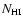 $N_{\rm HI}$