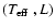 $(\mbox{$T_{\rm eff}$ }, L)$