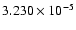 $3.230\times10^{-5}$