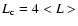 $L_{\rm c}=4<L>$