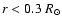 $r<0.3 ~R_{\odot}$