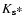 $K_{\rm s}*$