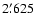 $2\farcm625$