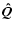 $\vec{\hat Q}$