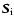 $\vec{S}_{\rm i}$