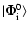 $\vert\vec{\Phi}_{\rm i}^0\rangle $