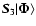 $\vec{S}_3\vert\vec{\Phi}\rangle$