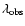 $\lambda_{\rm obs}$
