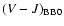 $(V-J)_{\rm BB0}$