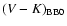 $(V-K)_{\rm BB0}$