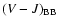 $(V-J)_{\rm BB}$