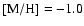 ${\rm [M/H]}=-1.0$