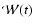 ${\cal W}(t)$
