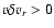 $v\delta v_{r}>0$