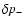 $\delta p_{-}$