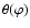 $\theta(\varphi)$
