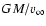 $GM/v_{\infty}$