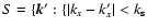 $S=\{\vec{k}{'}:\{\vert k_x-k'_x\vert<k_{\rm s}$