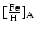 $\rm {\lbrack \frac{Fe}{H}]_{A}}$