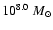 $10^{8.0}\;M_\odot$