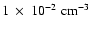 $1\ \times\ 10^{-2}\rm\;cm^{-3}$