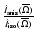 $ \frac{\dot{I}_{{\rm anis}} (\overline{\Omega})}
{\dot{I}_{{\rm iso}} (\overline{\Omega})}$