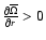 $\frac{\partial \overline{\Omega}}{\partial r} > 0$