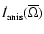 $\dot{I}_{{\rm anis}}(\overline{\Omega})$