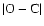 ${\rm \vert O-C\vert}$