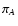 $\pi_A$