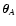 $\vec\theta_A$