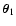 $\vec\theta_1$
